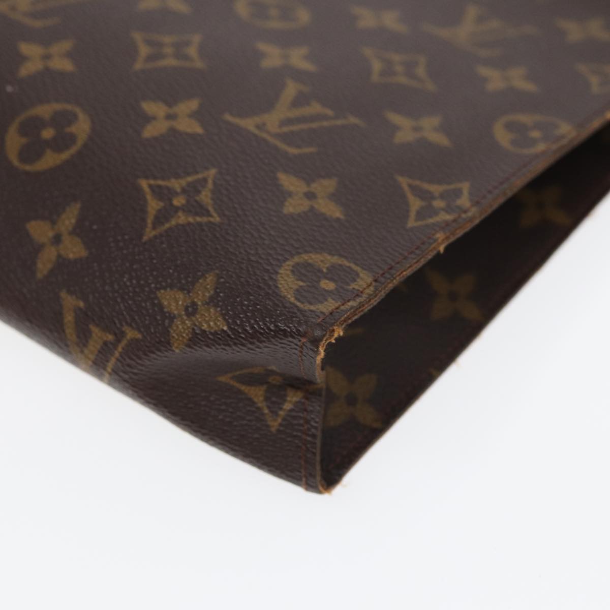 LOUIS VUITTON Monogram Poche Toilette 26 Pouch M47542 LV Auth 84709