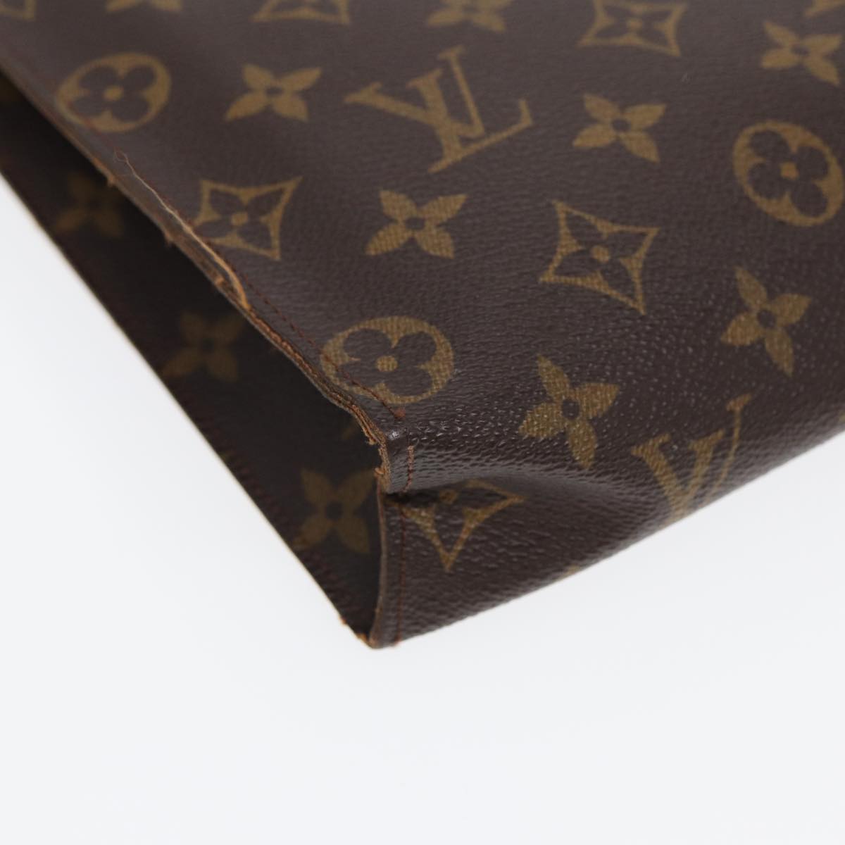 LOUIS VUITTON Monogram Poche Toilette 26 Pouch M47542 LV Auth 84709