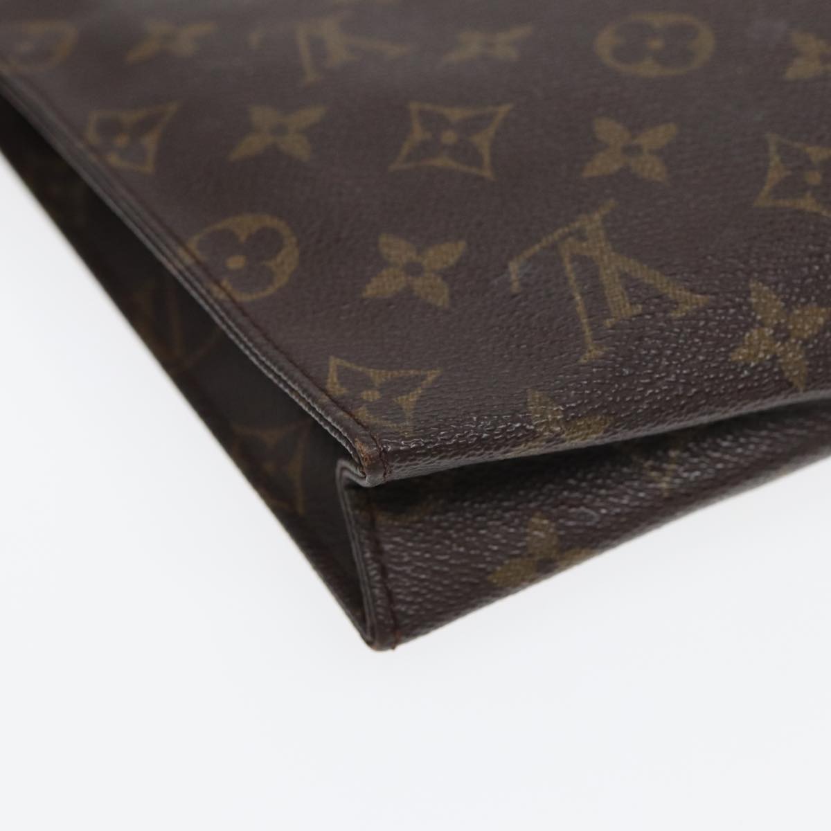 LOUIS VUITTON Monogram Poche Toilette 26 Pouch M47542 LV Auth 84710