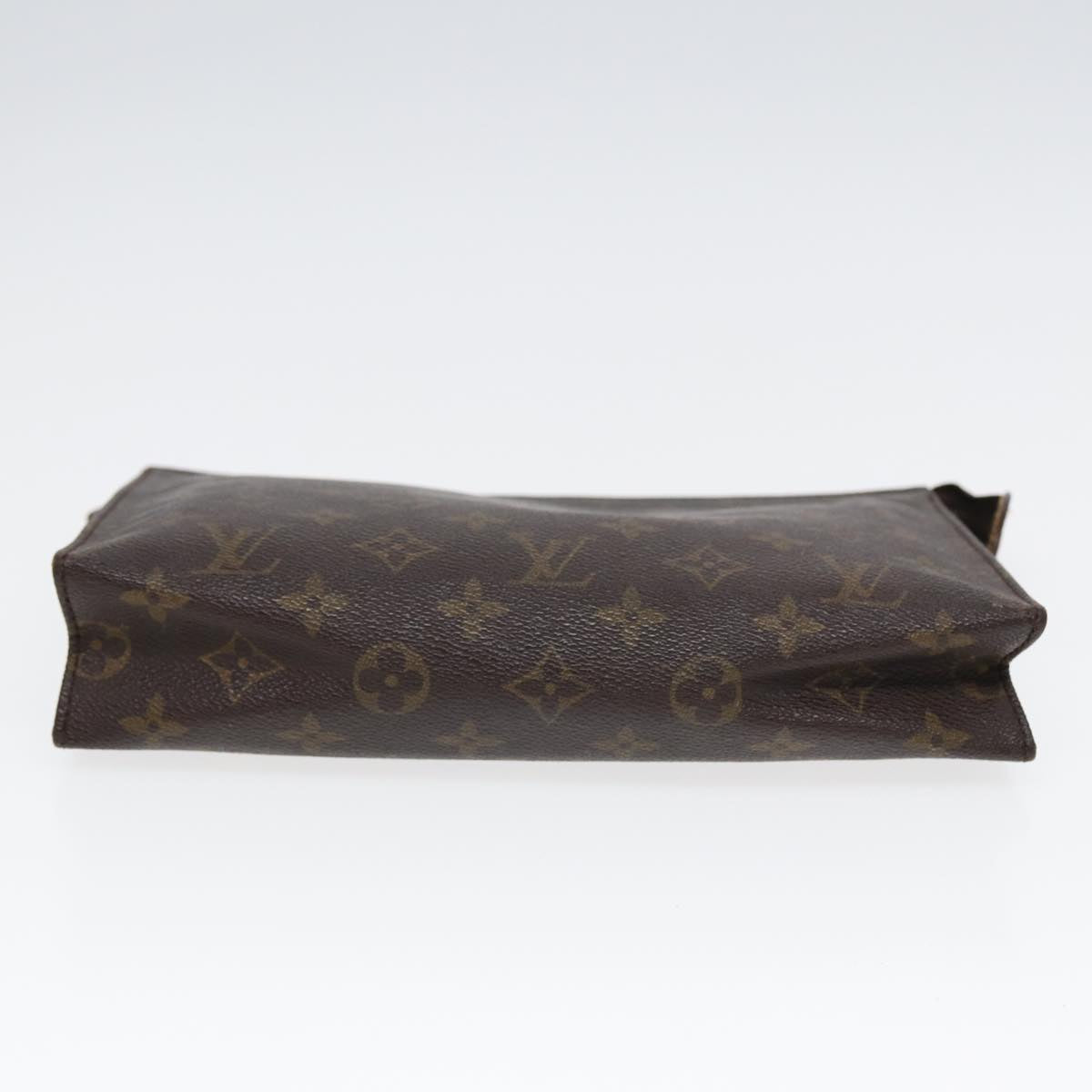 LOUIS VUITTON Monogram Poche Toilette 26 Pouch M47542 LV Auth 84710