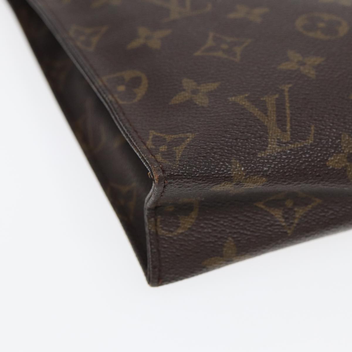 LOUIS VUITTON Monogram Poche Toilette 26 Pouch M47542 LV Auth 84710