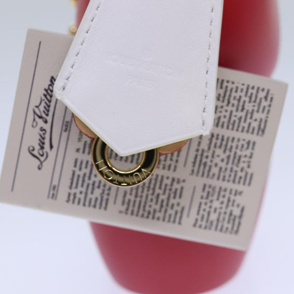 LOUIS VUITTON Vivienne Gaston Porter Bellboy Object Wood Red GI0483 Auth 84715SM