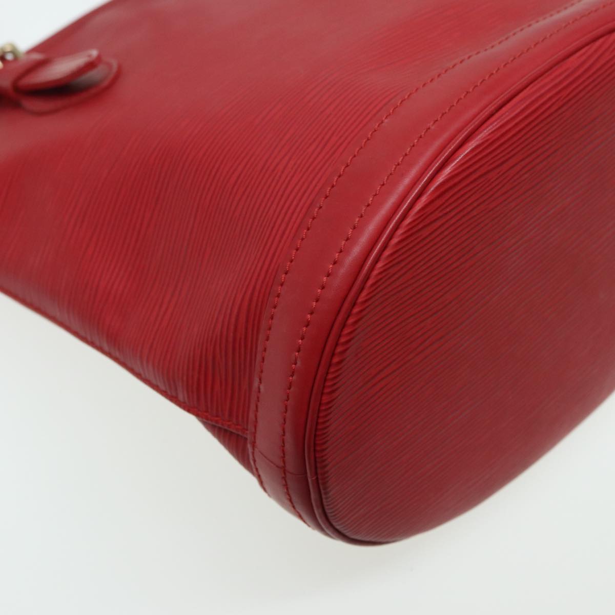 LOUIS VUITTON Epi Bucket PM Shoulder Bag Red M5899E LV Auth 84722