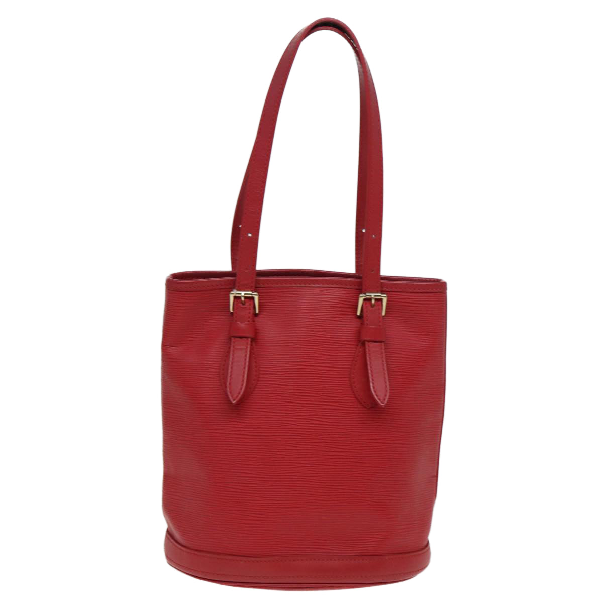 LOUIS VUITTON Epi Bucket PM Shoulder Bag Red M5899E LV Auth 84722 - 0