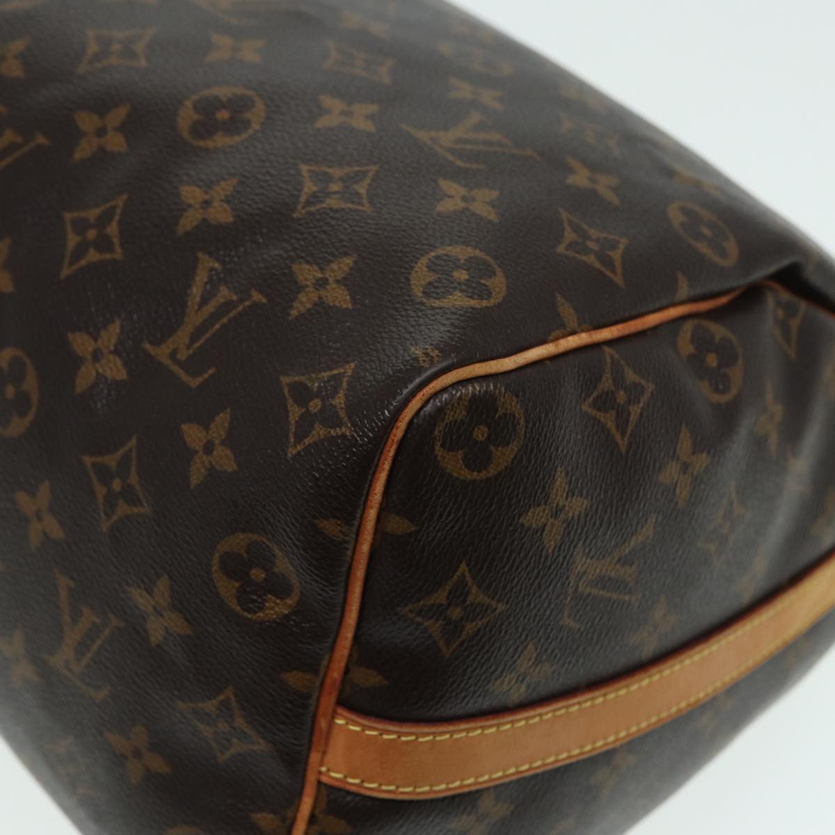 LOUIS VUITTON Monogram Speedy Bandouliere 35 Hand Bag M41111 LV Auth 84743