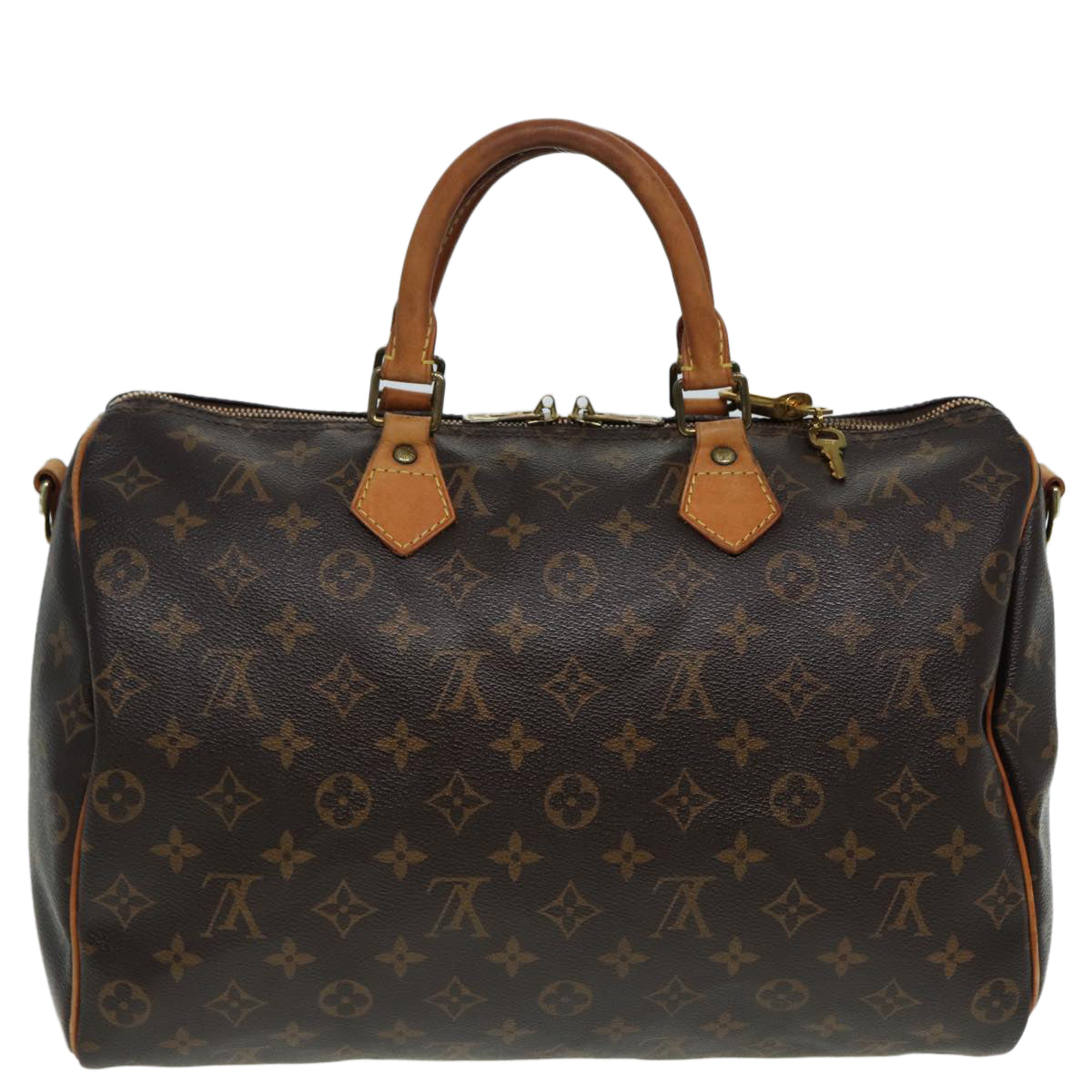 LOUIS VUITTON Monogram Speedy Bandouliere 35 Hand Bag M41111 LV Auth 84743 - 0