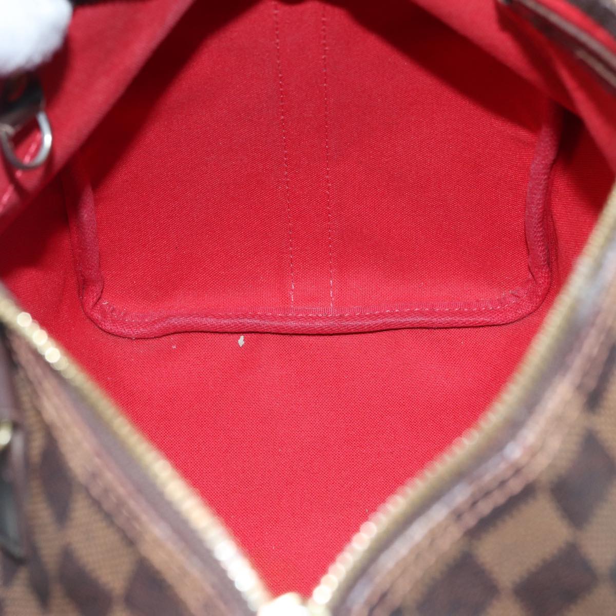 LOUIS VUITTON Damier Ebene Speedy Bandouliere30 Hand Bag N41367 LV Auth 84744