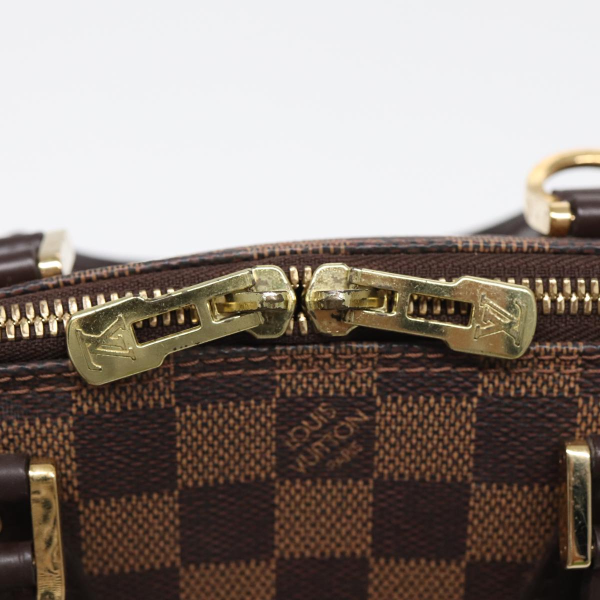 LOUIS VUITTON Damier Ebene Alma Hand Bag N51131 LV Auth 84745