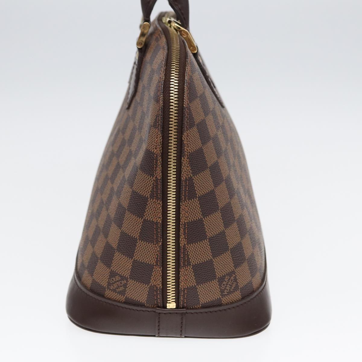 LOUIS VUITTON Damier Ebene Alma Hand Bag N51131 LV Auth 84745