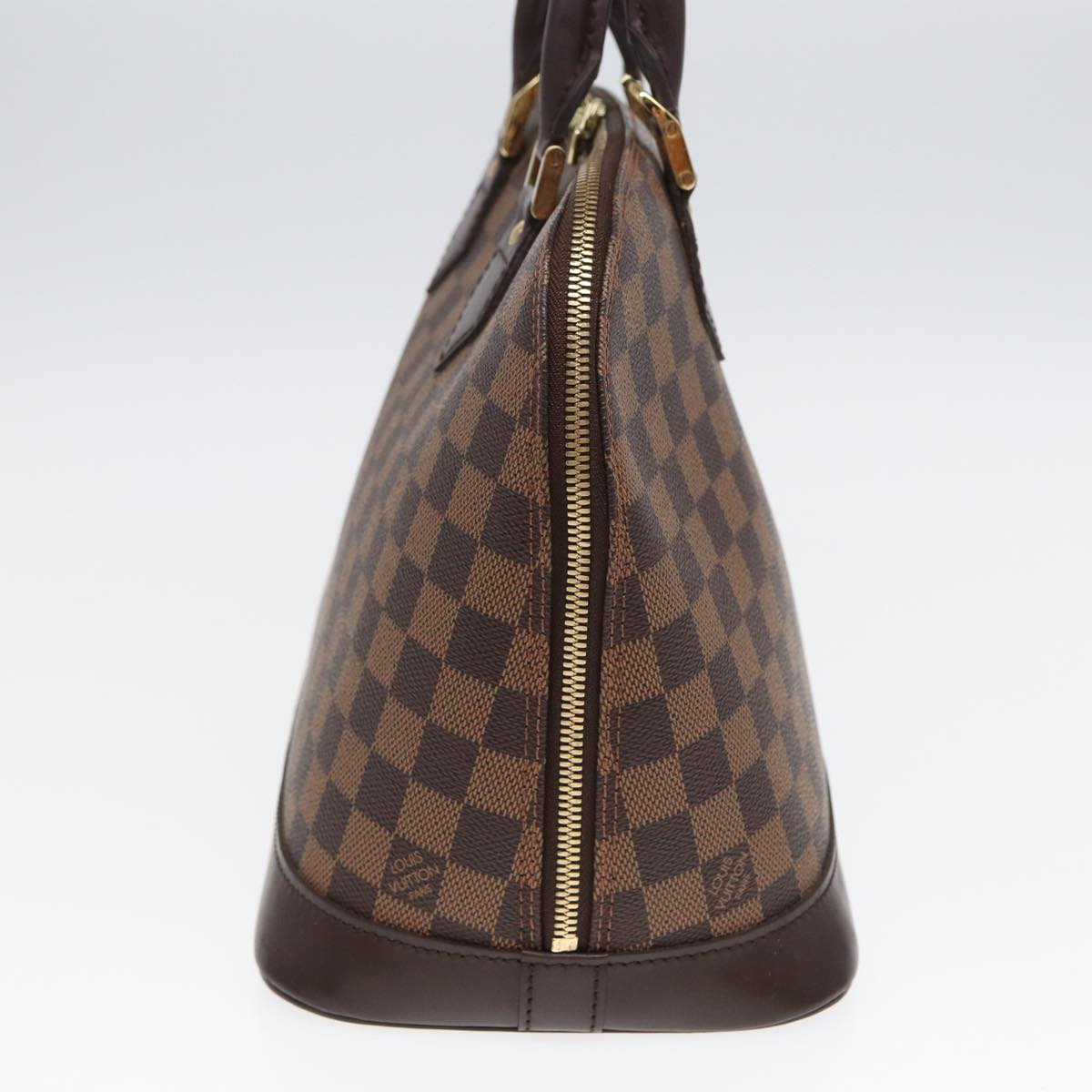 LOUIS VUITTON Damier Ebene Alma Hand Bag N51131 LV Auth 84745