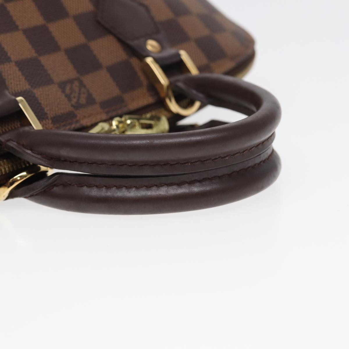 LOUIS VUITTON Damier Ebene Alma Hand Bag N51131 LV Auth 84745