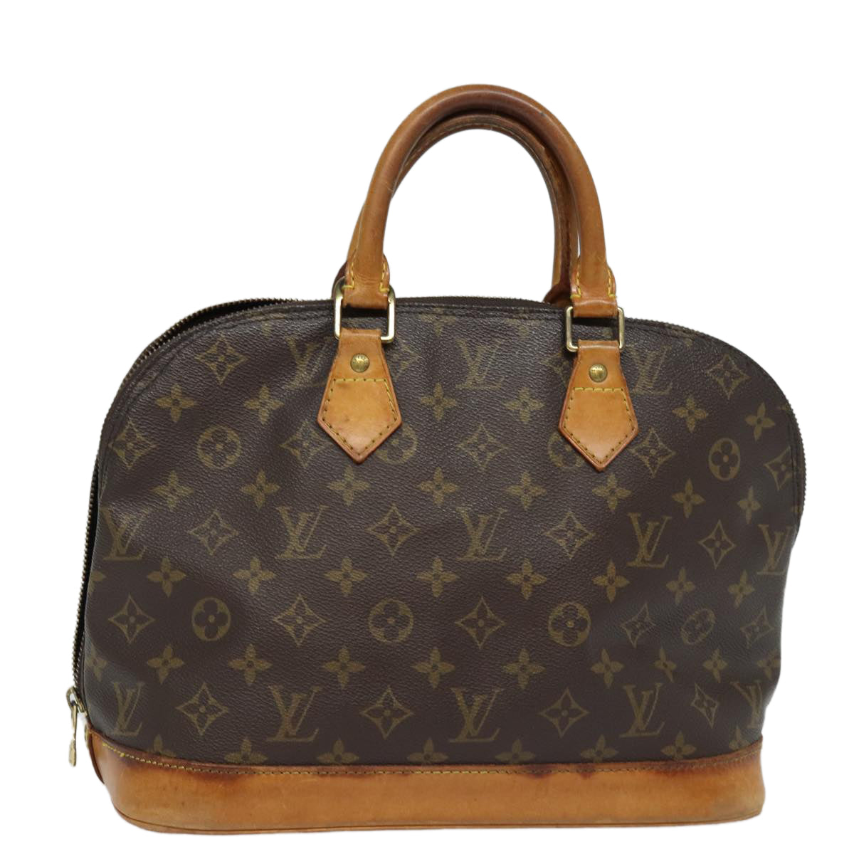 LOUIS VUITTON Monogram Alma Hand Bag M51130 LV Auth 84746