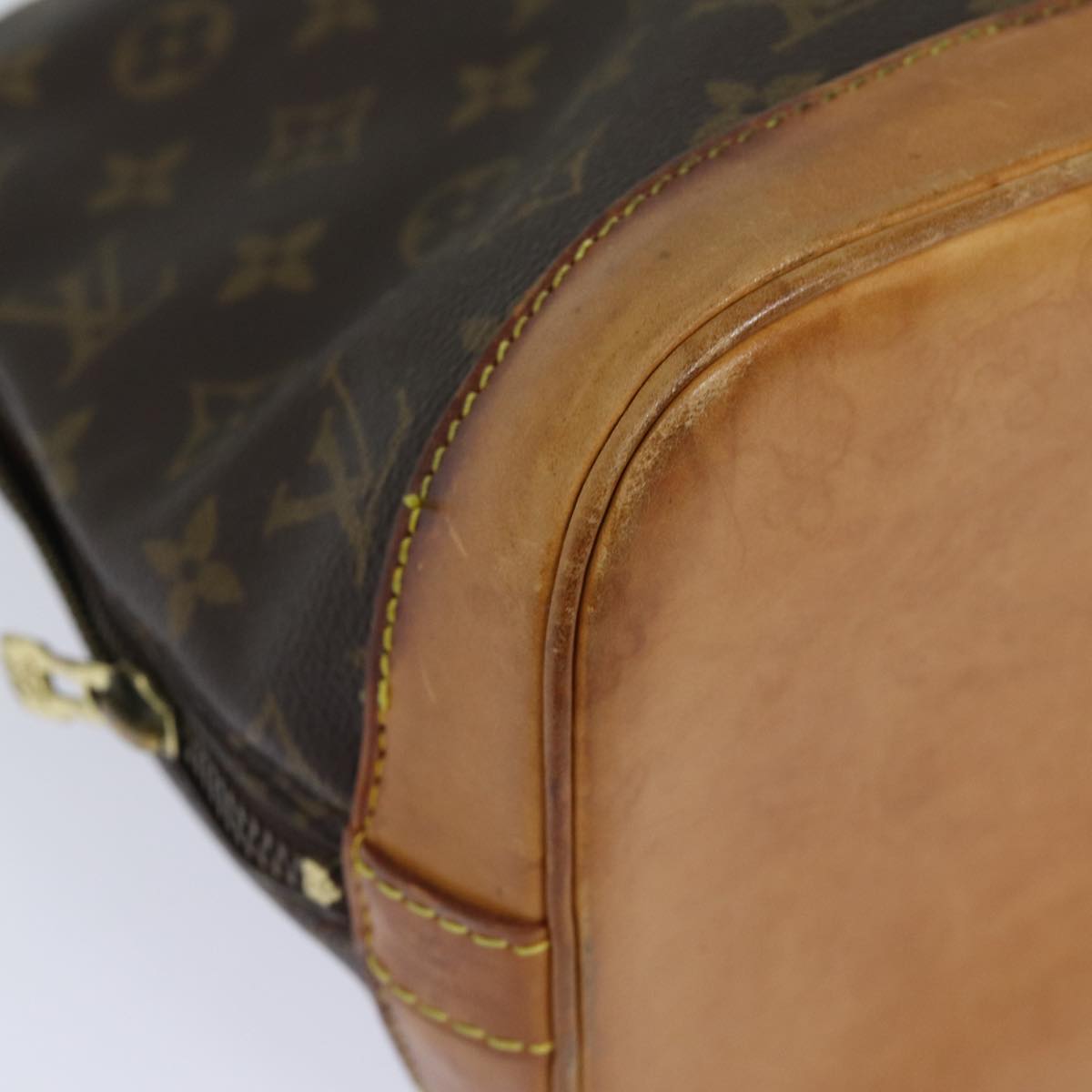 LOUIS VUITTON Monogram Alma Hand Bag M51130 LV Auth 84746