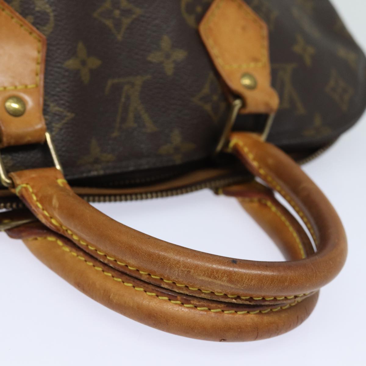 LOUIS VUITTON Monogram Alma Hand Bag M51130 LV Auth 84746