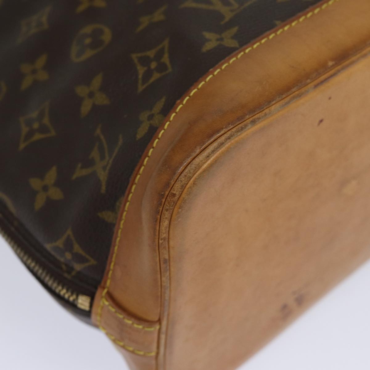 LOUIS VUITTON Monogram Alma Hand Bag M51130 LV Auth 84747