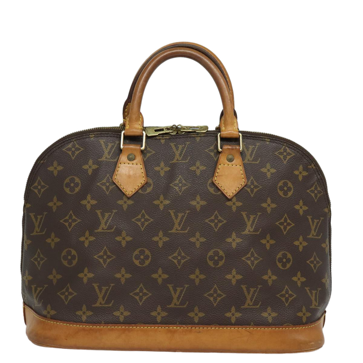 LOUIS VUITTON Monogram Alma Hand Bag M51130 LV Auth 84747