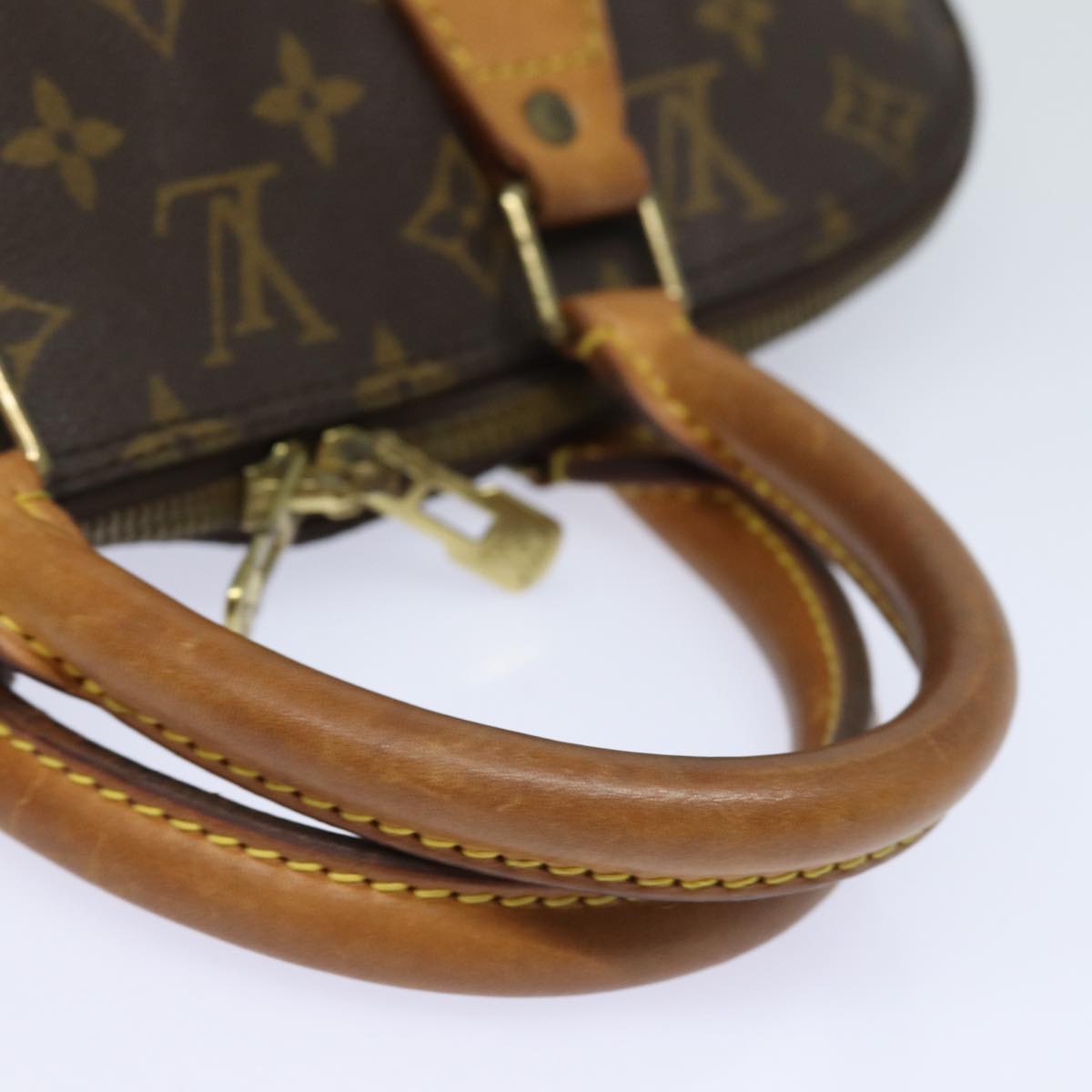 LOUIS VUITTON Monogram Alma Hand Bag M51130 LV Auth 84747