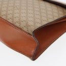CELINE Macadam Canvas Hand Bag 2way Beige Auth 84755-9