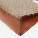 CELINE Macadam Canvas Hand Bag 2way Beige Auth 84755-15