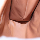 CELINE Macadam Canvas Hand Bag 2way Beige Auth 84755-18