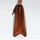 CELINE Macadam Canvas Hand Bag 2way Beige Auth 84755-4
