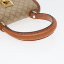 CELINE Macadam Canvas Hand Bag 2way Beige Auth 84755-7