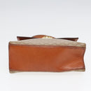 CELINE Macadam Canvas Hand Bag 2way Beige Auth 84755-5