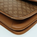 CELINE Macadam Canvas Shoulder Bag Beige Auth 84757-14