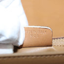 CELINE Macadam Canvas Shoulder Bag Beige Auth 84757-12