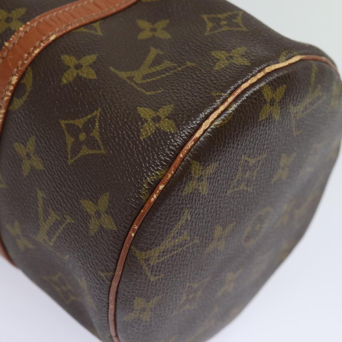 LOUIS VUITTON Monogram Papillon 30 Hand Bag M51385 LV Auth 84774