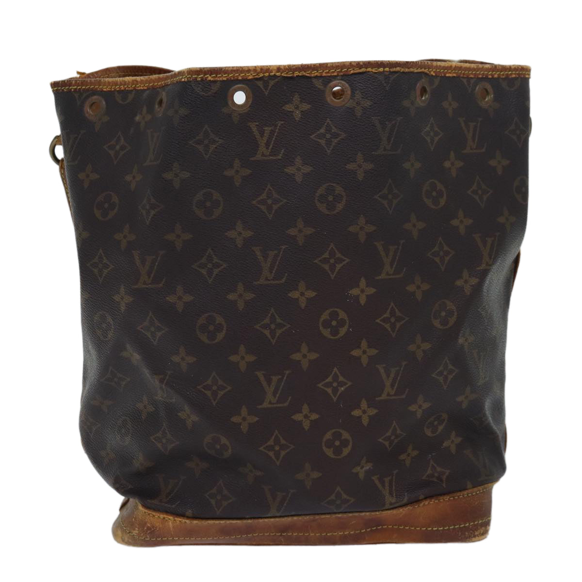 LOUIS VUITTON Monogram Noe Shoulder Bag M42224 LV Auth 84782