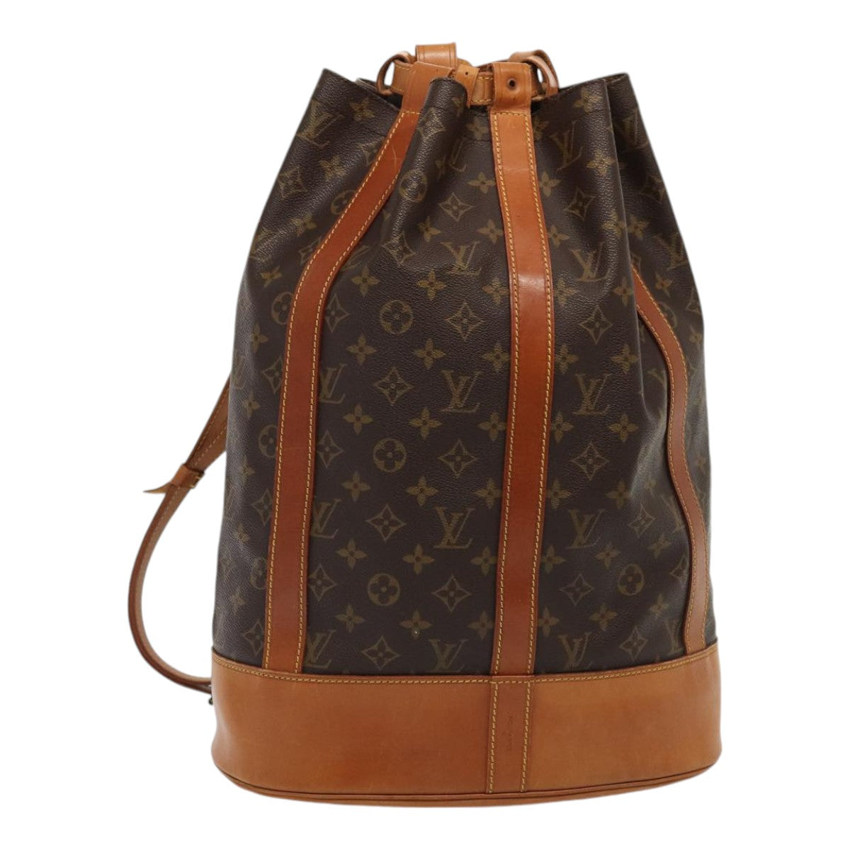 LOUIS VUITTON Monogram Randonnee GM Shoulder Bag M42244 LV Auth 84784