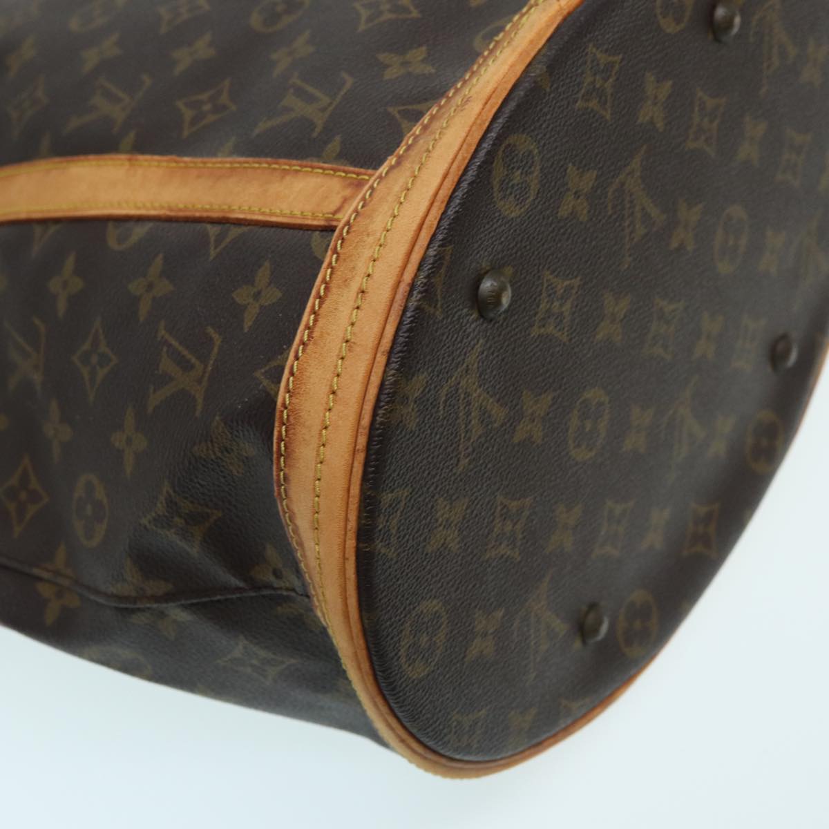 LOUIS VUITTON Monogram Bucket GM Shoulder Bag Vintage M42236 LV Auth 84793