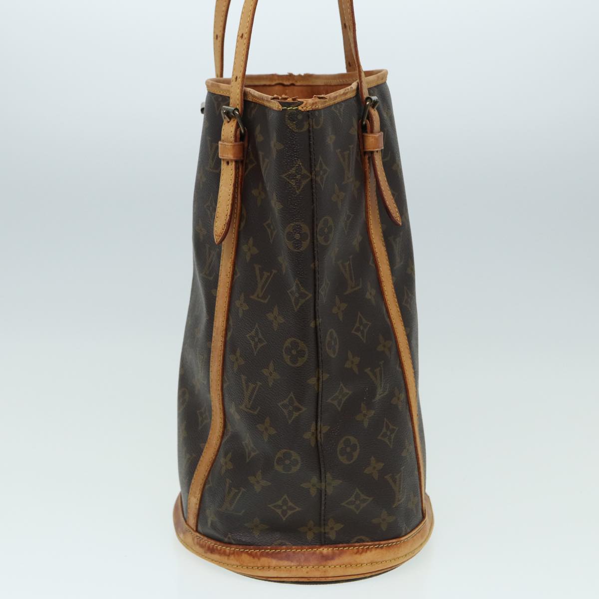 LOUIS VUITTON Monogram Bucket GM Shoulder Bag Vintage M42236 LV Auth 84793