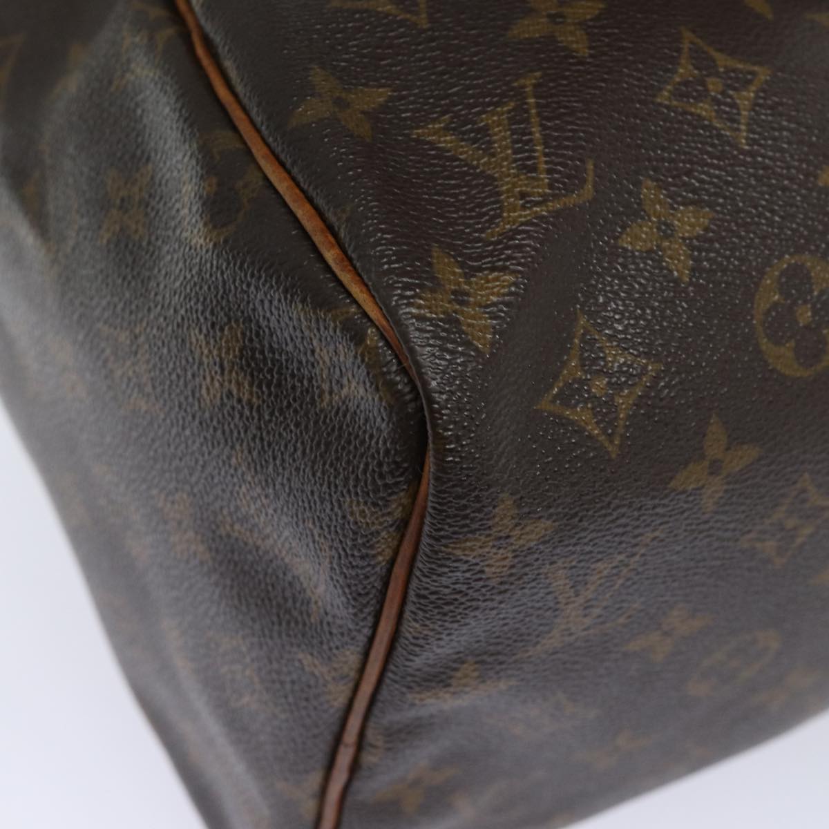 LOUIS VUITTON Monogram Speedy 30 Hand Bag M41526 LV Auth 84798