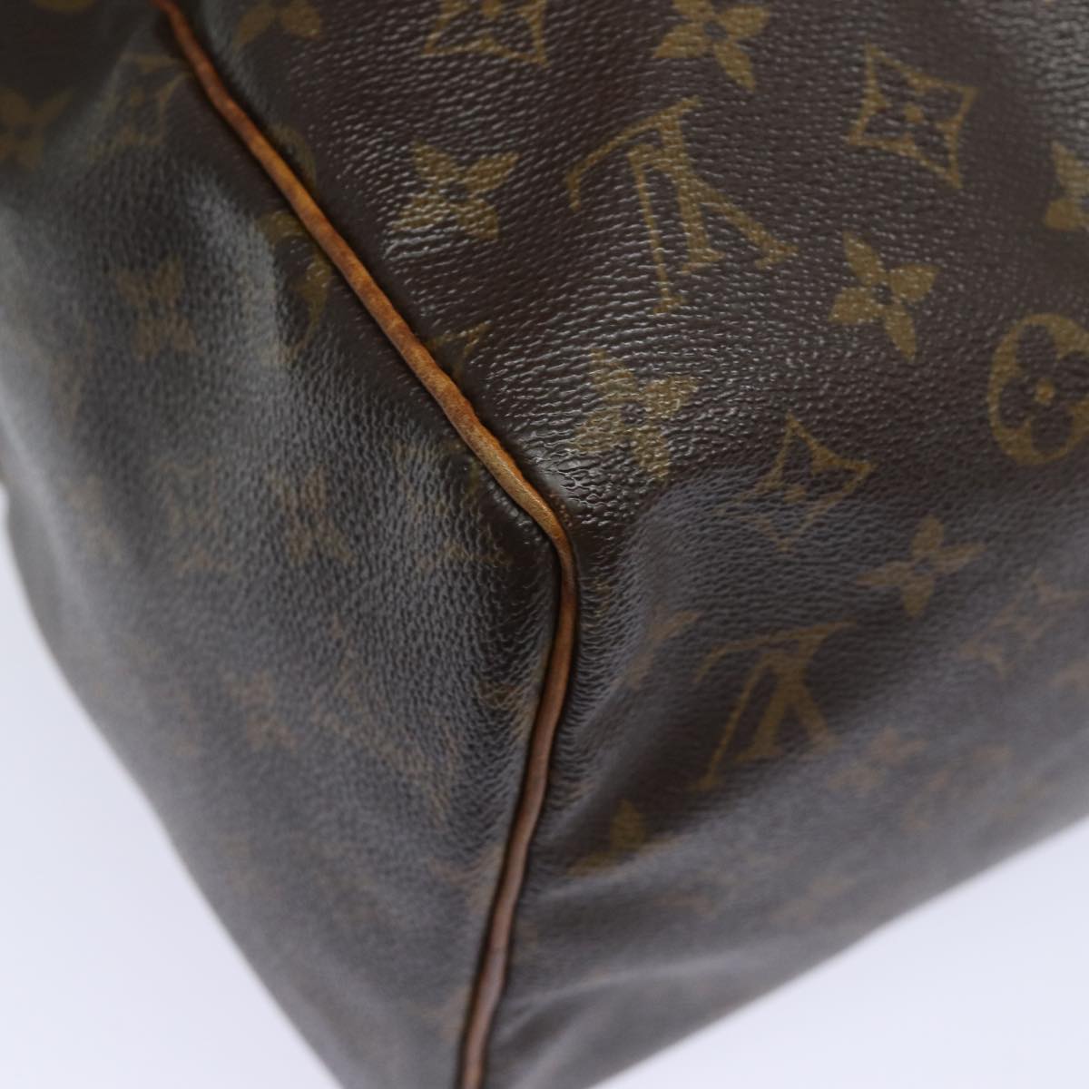 LOUIS VUITTON Monogram Speedy 30 Hand Bag M41526 LV Auth 84798