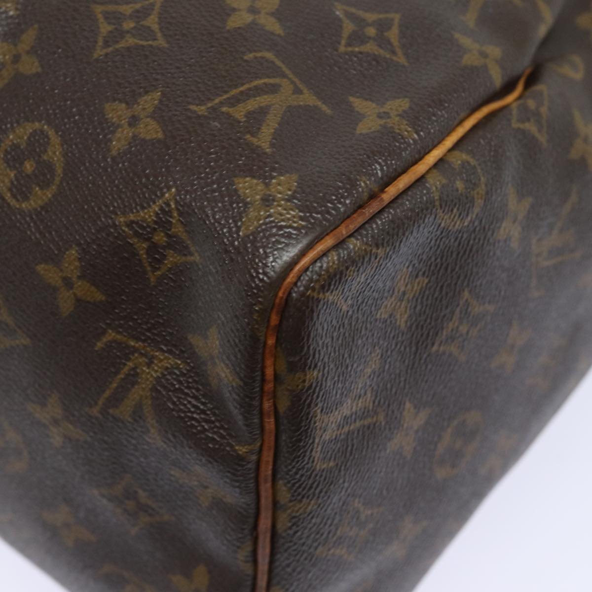 LOUIS VUITTON Monogram Speedy 30 Hand Bag M41526 LV Auth 84798