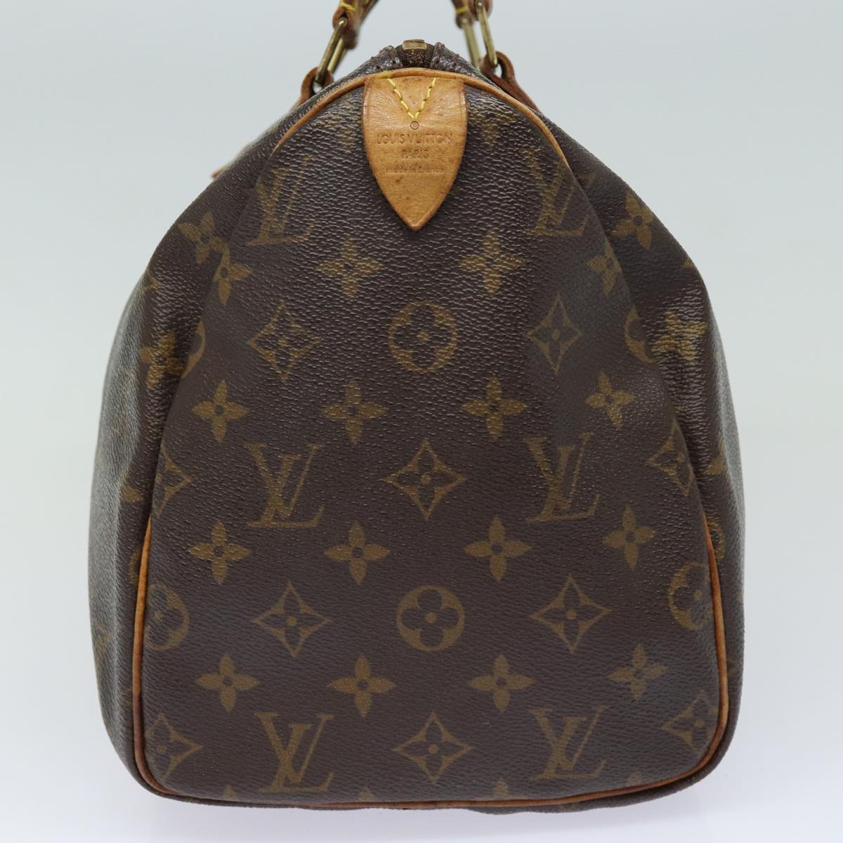 LOUIS VUITTON Monogram Speedy 30 Hand Bag M41526 LV Auth 84798