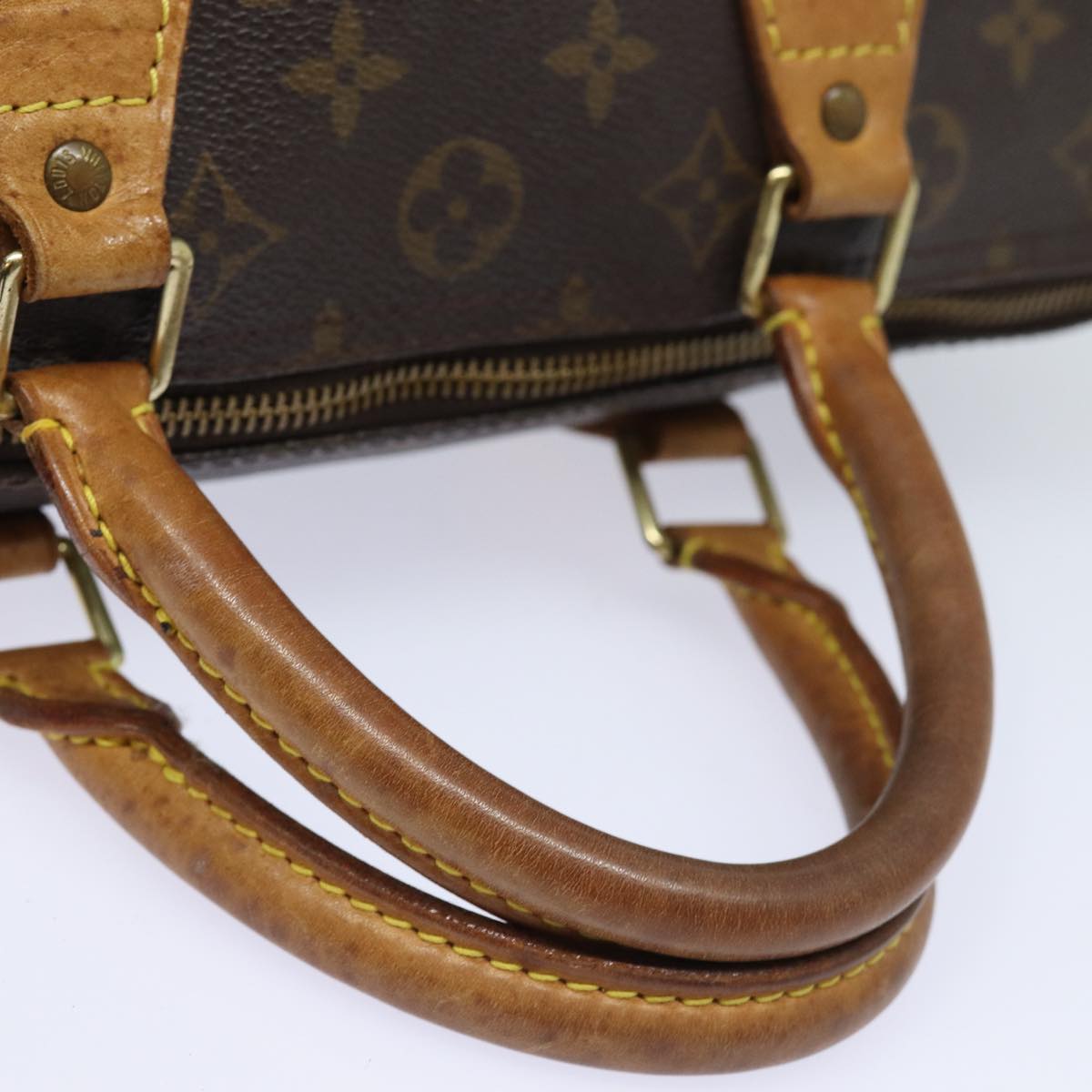 LOUIS VUITTON Monogram Speedy 30 Hand Bag M41526 LV Auth 84798