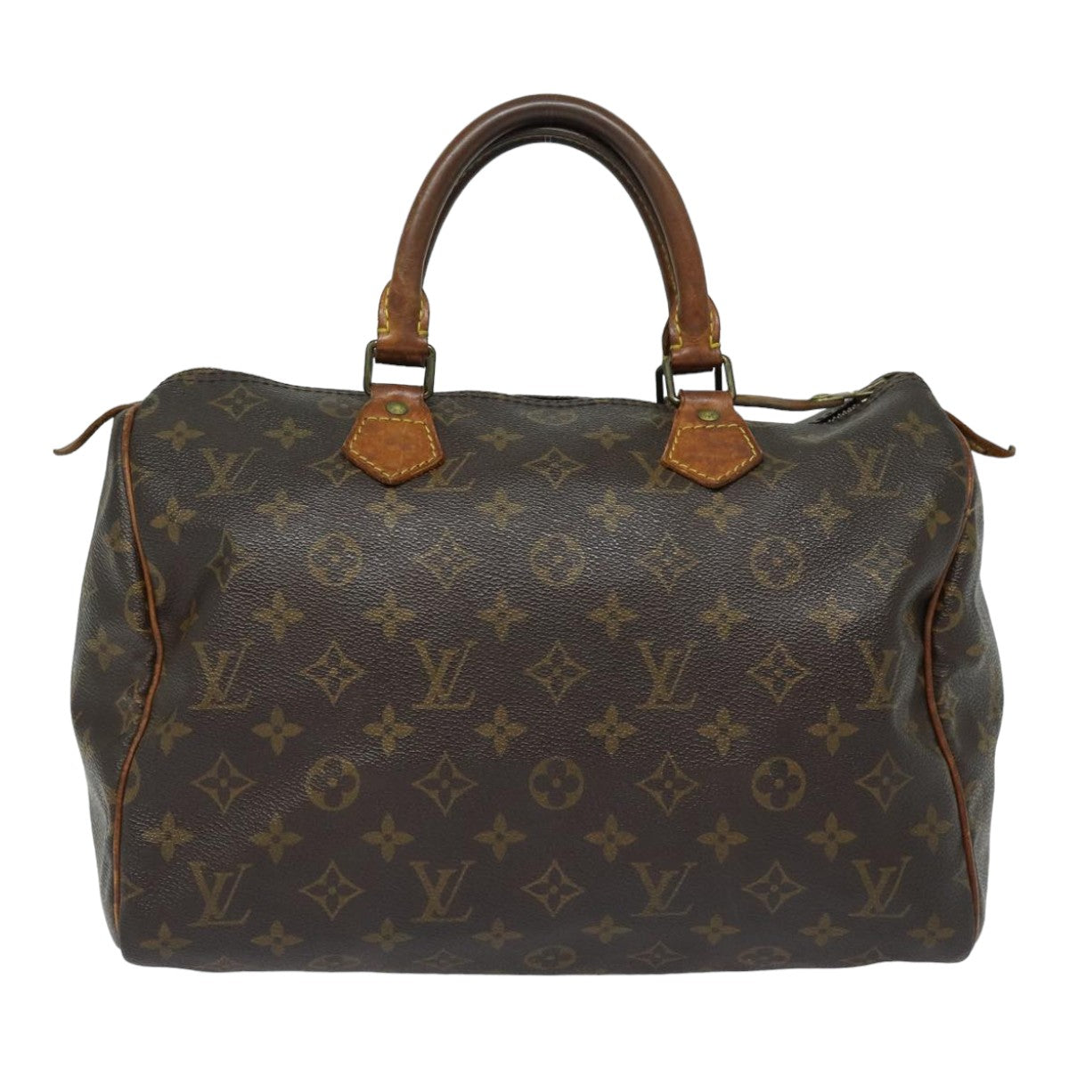 LOUIS VUITTON Monogram Speedy 30 Hand Bag M41526 LV Auth 84799