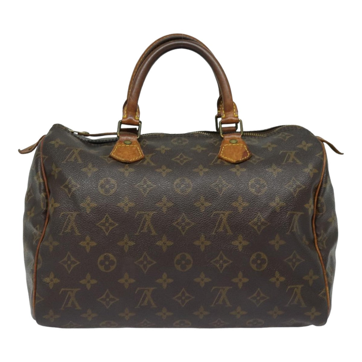 LOUIS VUITTON Monogram Speedy 30 Hand Bag M41526 LV Auth 84799