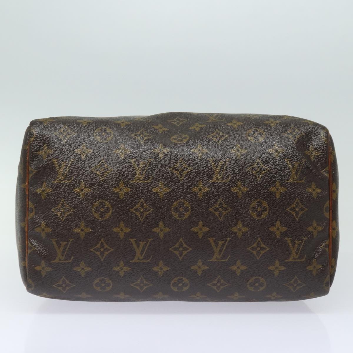 LOUIS VUITTON Monogram Speedy 30 Hand Bag M41526 LV Auth 84799