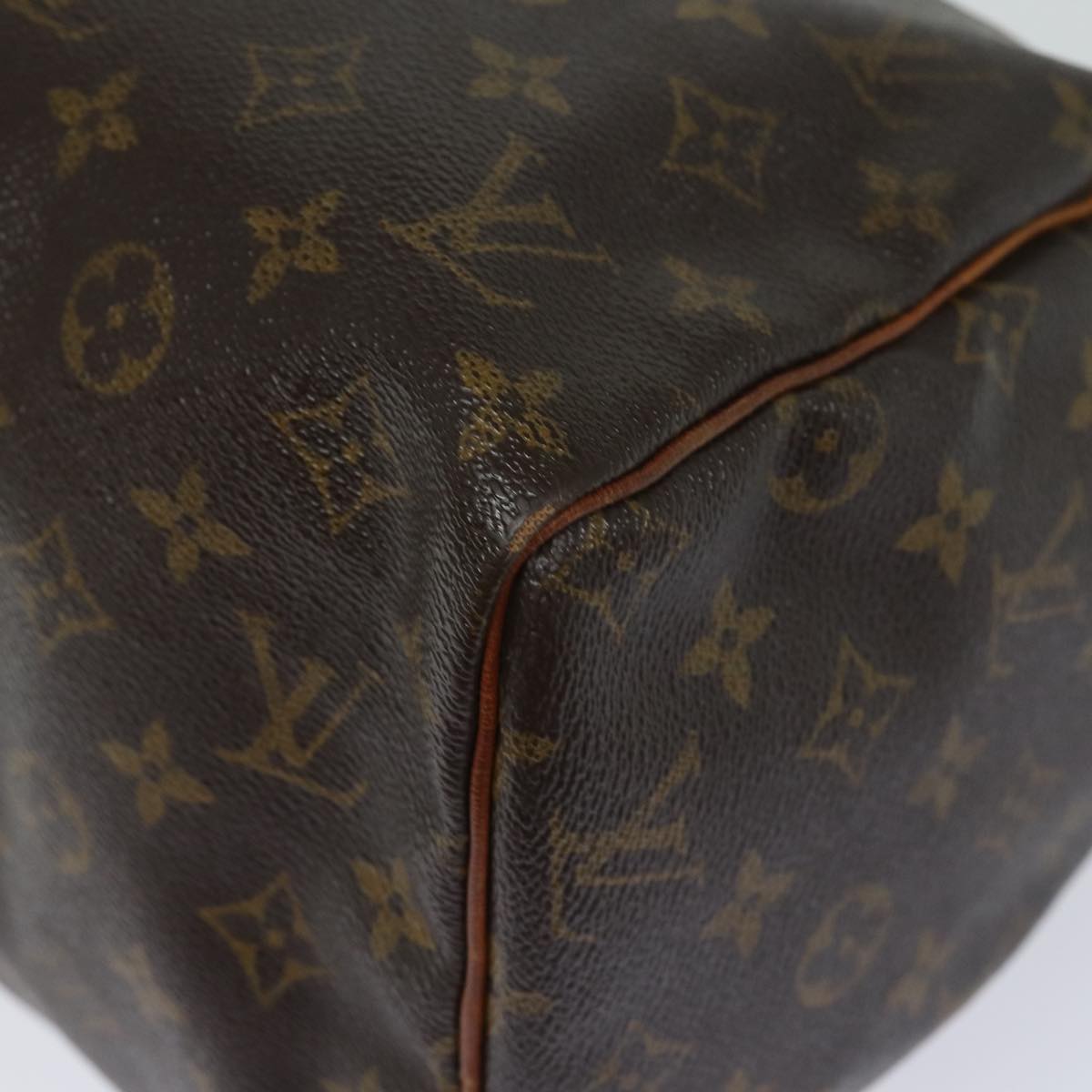 LOUIS VUITTON Monogram Speedy 30 Hand Bag M41526 LV Auth 84801