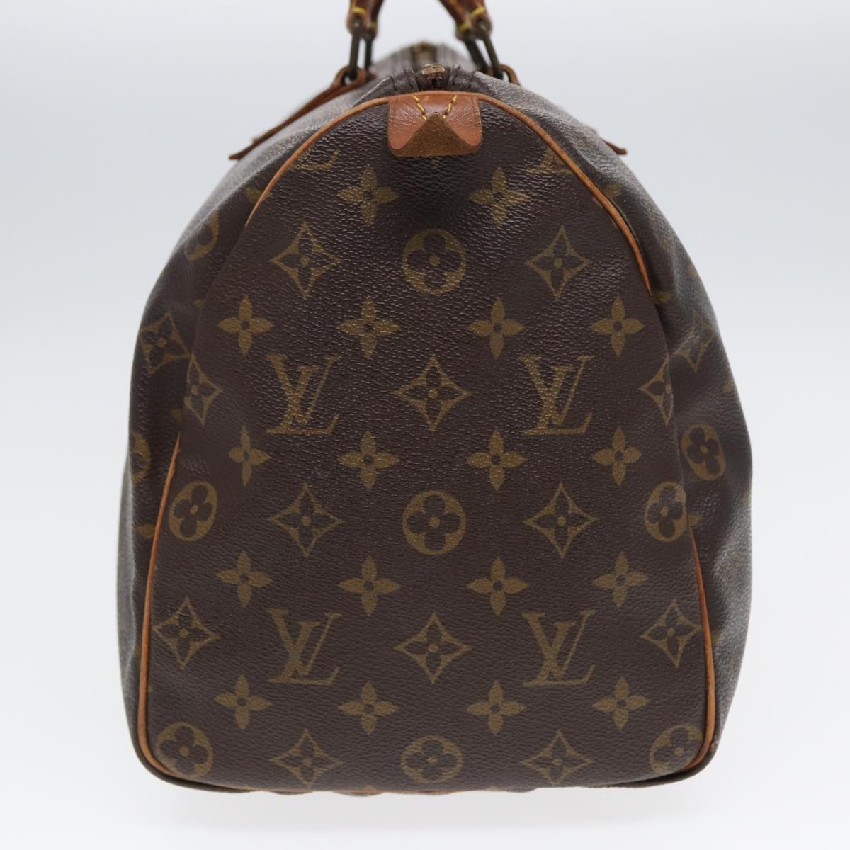 LOUIS VUITTON Monogram Speedy 35 Hand Bag M41524 LV Auth 84802