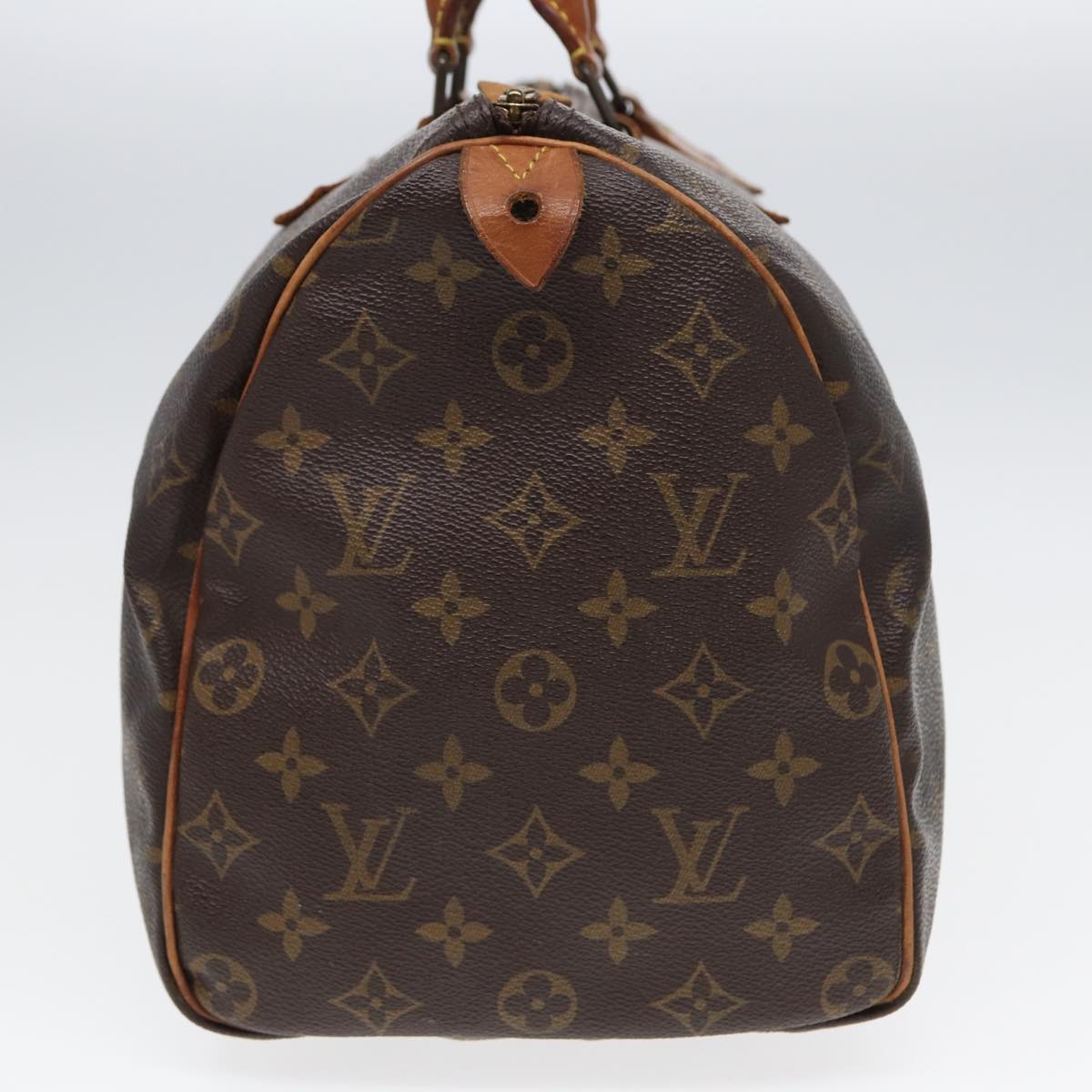 LOUIS VUITTON Monogram Speedy 35 Hand Bag M41524 LV Auth 84802