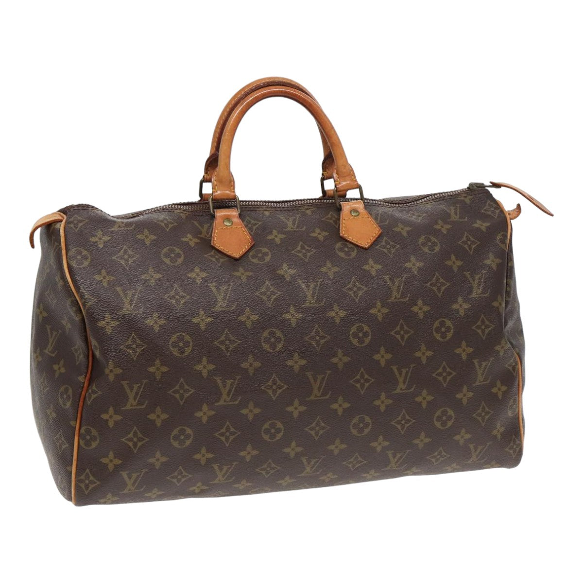 LOUIS VUITTON Monogram Speedy 40 Hand Bag M41522 LV Auth 84803