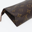 LOUIS VUITTON Monogram Poche Toilette 15 Pouch M47546 LV Auth 84835-16