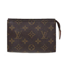 LOUIS VUITTON Monogram Poche Toilette 15 Pouch M47546 LV Auth 84835-13