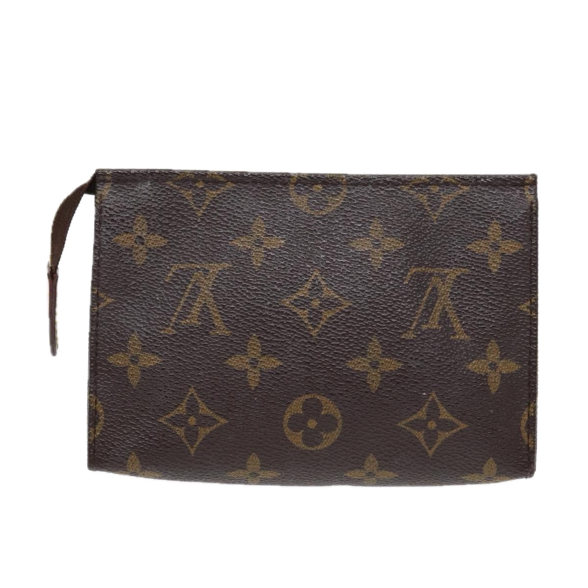 LOUIS VUITTON Monogram Poche Toilette 15 Pouch M47546 LV Auth 84835 - 0