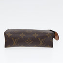 LOUIS VUITTON Monogram Poche Toilette 15 Pouch M47546 LV Auth 84835-6
